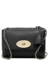 Lily Small Classic Chain Shoulder Bag Black - MULBERRY - BALAAN 2