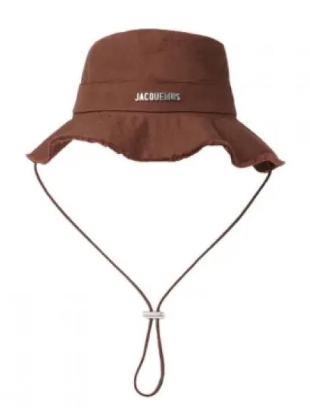 Le Bob Artichaut Cotton Bucket Hat Brown - JACQUEMUS - BALAAN 2