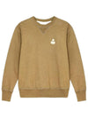 Men's Mike Logo Sweatshirt Khaki - ISABEL MARANT - BALAAN 1