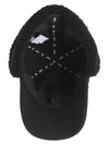 Official W CURLY BALL CAP BK - ANEWGOLF - BALAAN 8