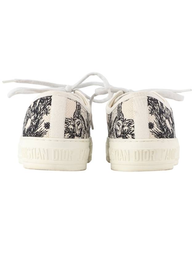 KCK211ZEB Walk Embroidery Cotton Sneakers Size 35 Department Store Invoice 34258 3 - DIOR - BALAAN 4