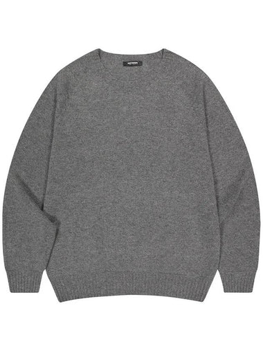 OG whole garment alpaca knit gray - OFFGRID - BALAAN 1