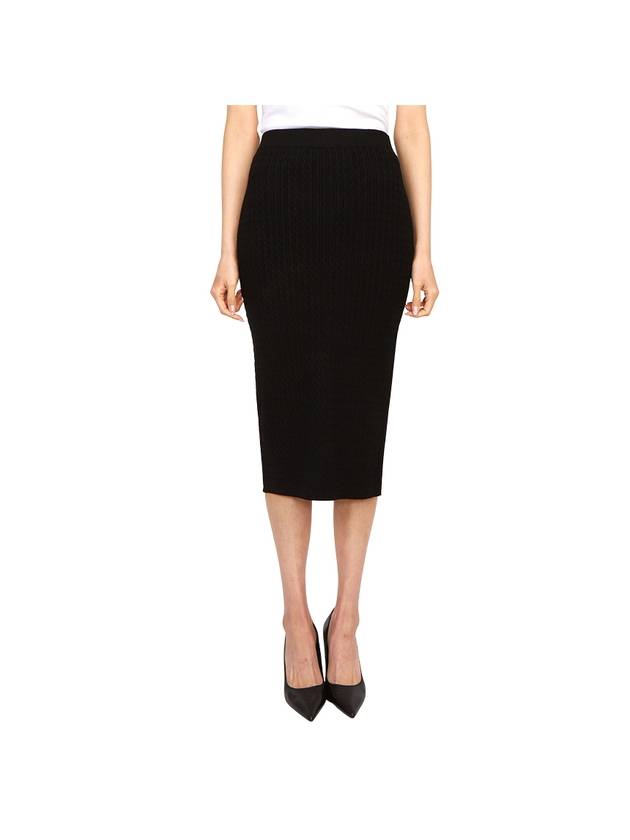 Ginosa Pencil Skirt Black - MAX MARA - BALAAN 1