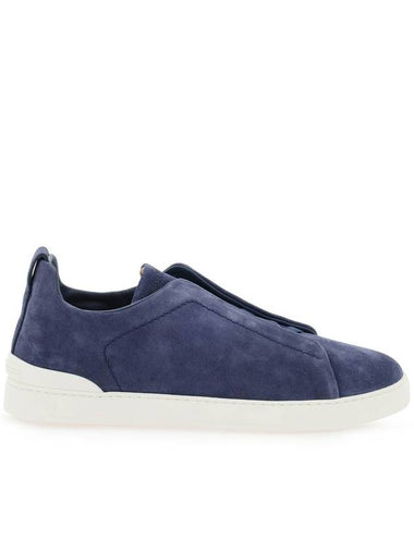 triple stitch slip-on sneakers - ERMENEGILDO ZEGNA - BALAAN 1