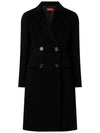 MANUEL Wool Coat Black 60161629 013 - MAX MARA - BALAAN 1