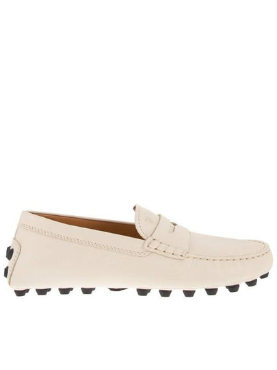 Gomino Moccasin Driving Shoes Cream - TOD'S - BALAAN 2