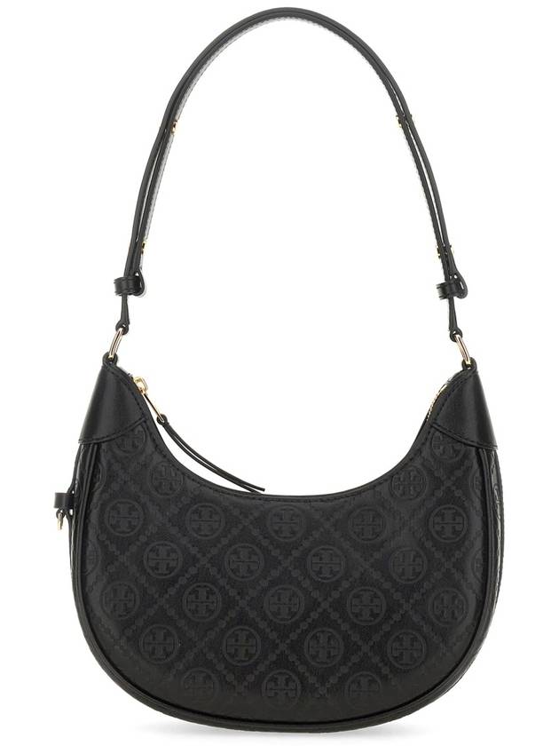 T MONOGRAM CRESCENT MOON BAG - TORY BURCH - BALAAN 1