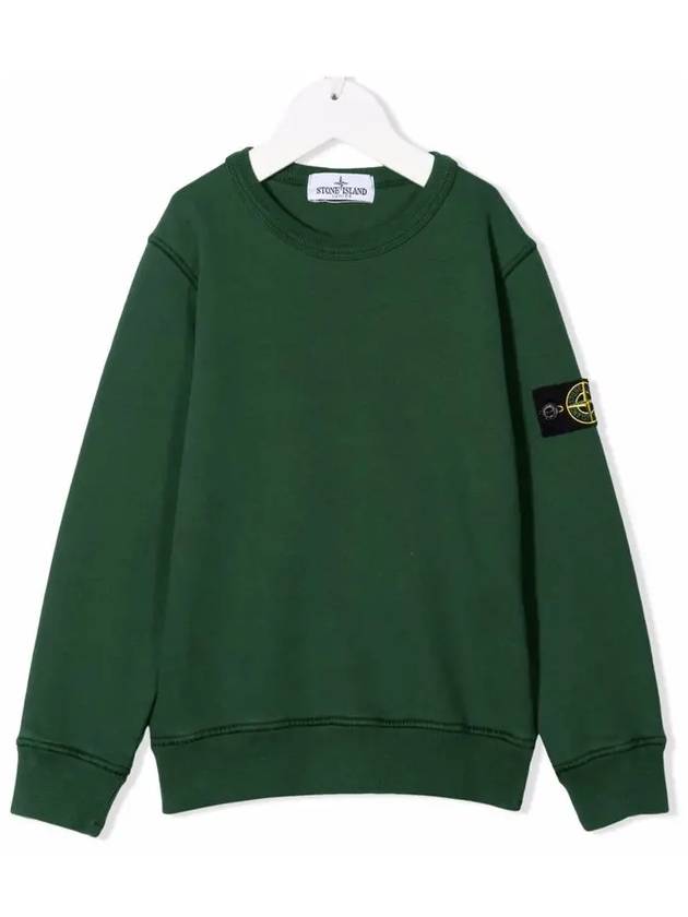 Kids Waffen Sweatshirt Dark Green 751661340 V0057 - STONE ISLAND - BALAAN 1