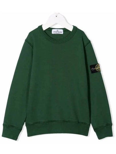 Kids Waffen Sweatshirt Dark Green 751661340 V0057 - STONE ISLAND - BALAAN 2