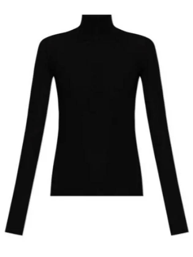 Woolen Turtleneck Black - BOTTEGA VENETA - BALAAN 2