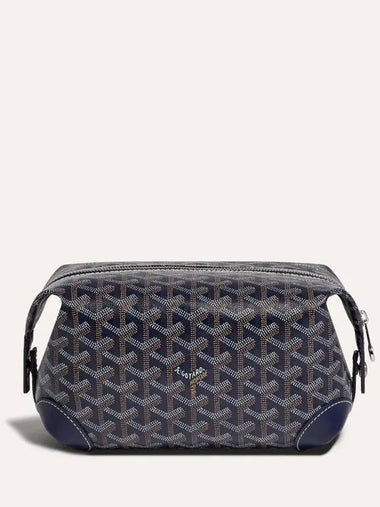 Bowling 25 Toiletry Pouch Bag Navy - GOYARD - BALAAN 1