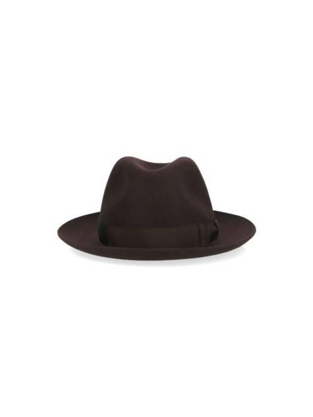 Hat 1143360381 BROWN - BORSALINO - BALAAN 1