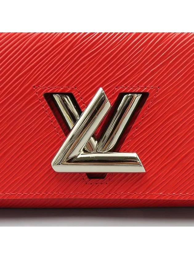 M61179 Red Epi silver twist long wallet - LOUIS VUITTON - BALAAN 3