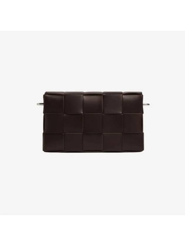 Intrecciato Chain Shoulder Bag Black - BOTTEGA VENETA - BALAAN 4