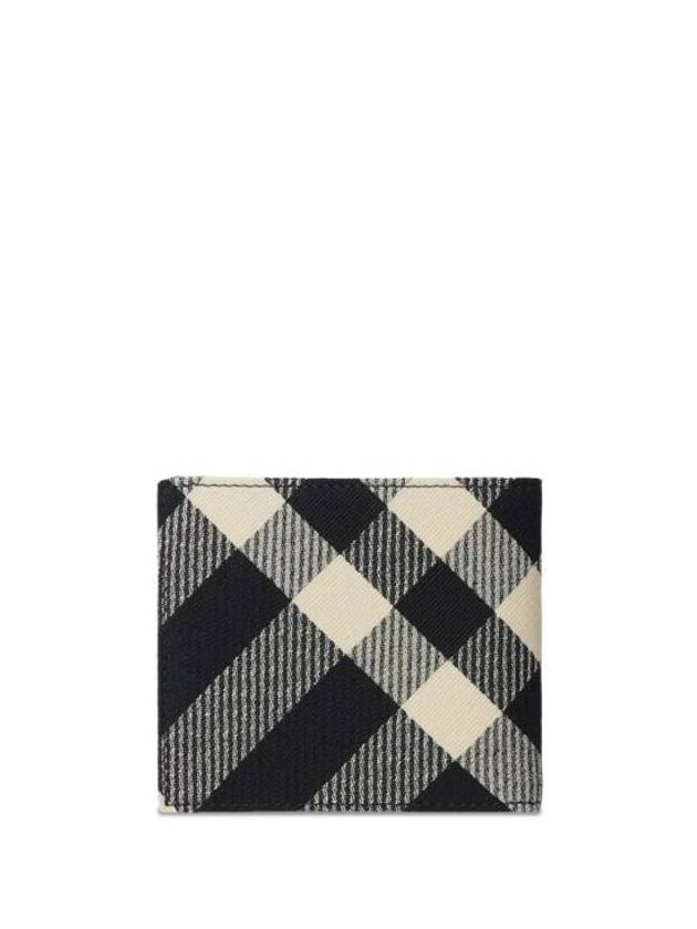 Check Bifold Bifold Wallet Black - BURBERRY - BALAAN 3