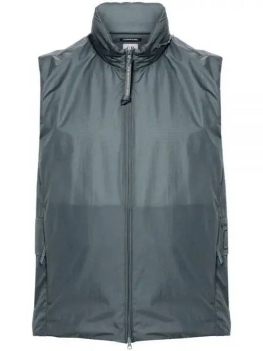 The Metropolis Series Padded Vest Grey - CP COMPANY - BALAAN 2