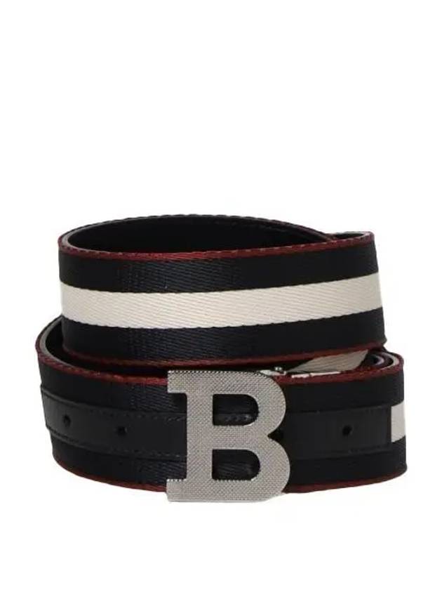 Men's B Buckle Double-Sided Leather Belt - BALLY - BALAAN 2