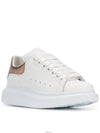 Oversized Low Top Sneakers White Rose Gold - ALEXANDER MCQUEEN - BALAAN 4