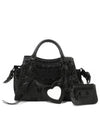 shoulder bag 7009402AAAX 1000 BLACK - BALENCIAGA - BALAAN 2