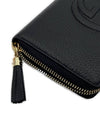 Soho Zipper Tassel Long Wallet Black - GUCCI - BALAAN 4