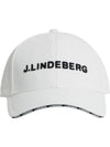 Henrik Embroidered Logo Ball Cap White - J.LINDEBERG - BALAAN 2