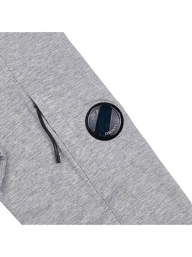 Light Fleece Sweatshirt Grey Melange - CP COMPANY - BALAAN 6