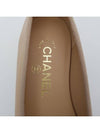 Two Tone Lambskin Ballerina Beige Black - CHANEL - BALAAN 5