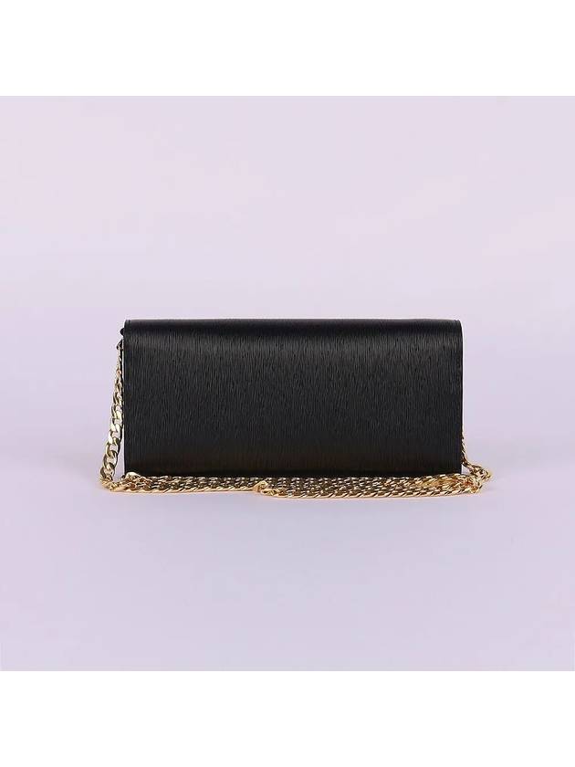 Leather Long Wallet Black - PRADA - BALAAN 3