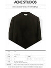 Tag Crew Neck Sweatshirt Black - ACNE STUDIOS - BALAAN 3