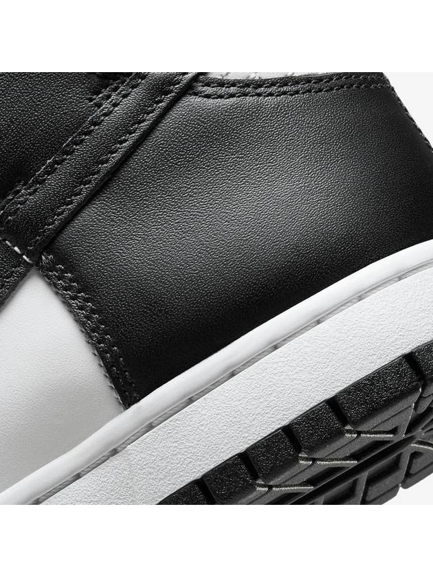 Dunk Retro High Top Sneakers Black White - NIKE - BALAAN 8