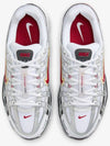 P 6000 Metallic Low Top Sneakers Silver Red - NIKE - BALAAN 5