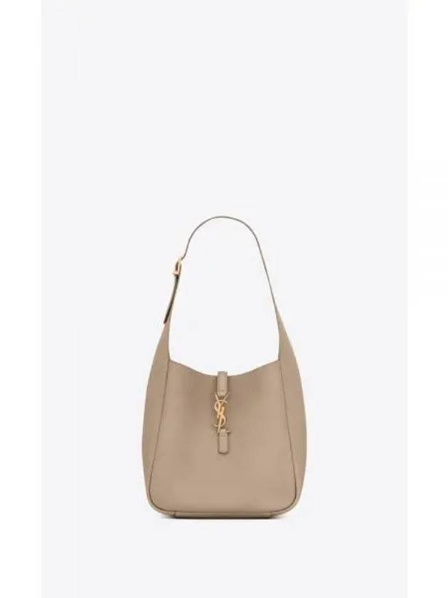 Le 5 A7 Small Hobo Shoulder Bag Beige - SAINT LAURENT - BALAAN 2