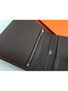 Bean Compact Half Wallet Eben Silver H039790CK46 - HERMES - BALAAN 3