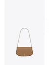 Voltaire Box Half-moon Shoulder Bag Dark Cork - SAINT LAURENT - BALAAN 2