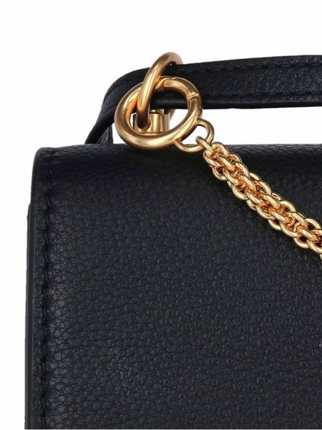 Miller Chain Tote Mini Bag Black - TORY BURCH - BALAAN 5