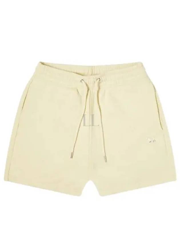 Baby Fox Patch Regular Shorts Yellow - MAISON KITSUNE - BALAAN 2