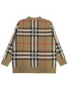 Kids Vintage Check Wool Cardigan Beige - BURBERRY - BALAAN 3