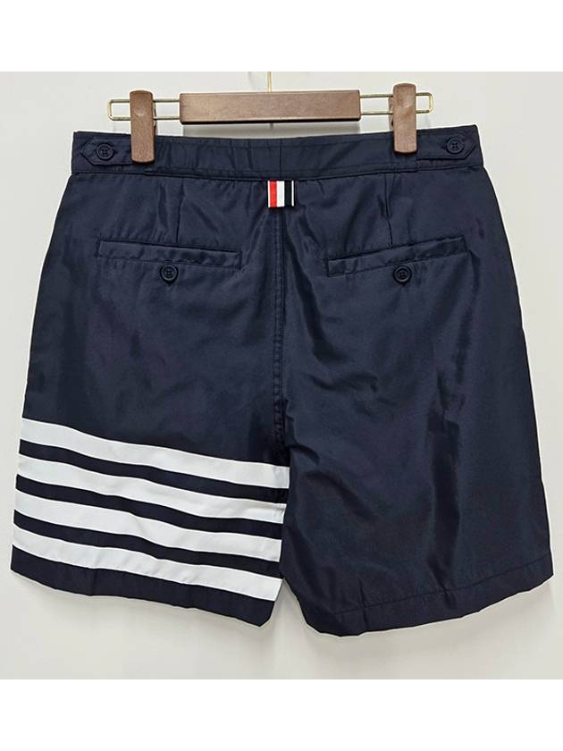 4 Bar Stripe Swim Shorts Navy - THOM BROWNE - BALAAN 3