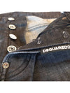 Men's Washed Jeans Black - DSQUARED2 - BALAAN 5