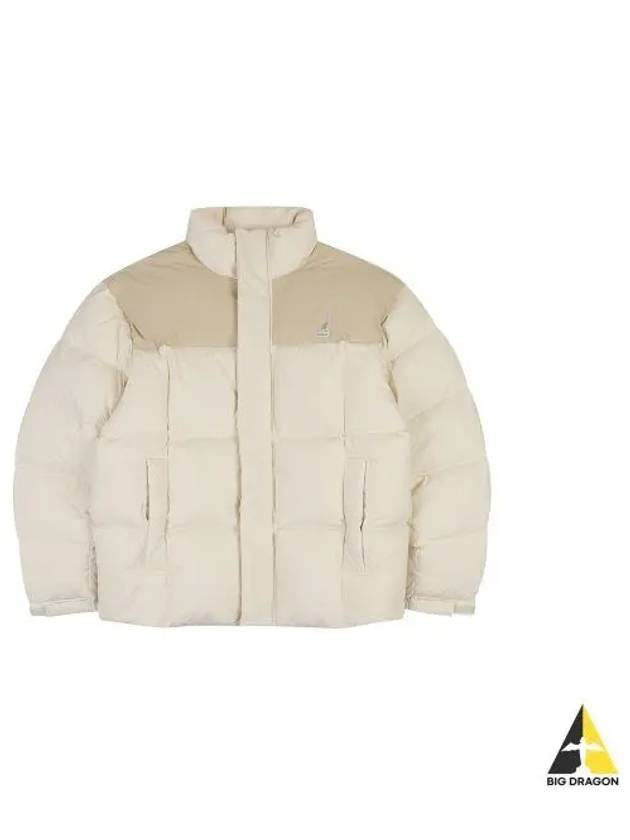 Earth Down Puffer 9576 Ecru - KANGOL - BALAAN 1