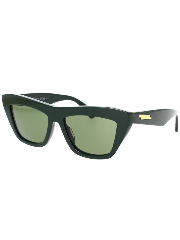 Sunglasses BV1121S 007 GREEN - BOTTEGA VENETA - BALAAN 3