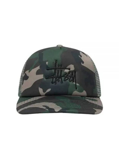 Big Basic Trucker Snapback Camo - STUSSY - BALAAN 2