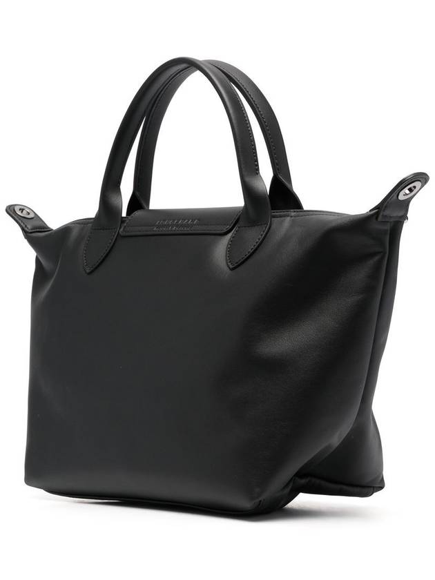 Le Pliage Xtra Leather Tote Bag Black - LONGCHAMP - BALAAN 3