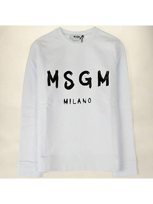 Raglan Milano Logo Sweatshirt White - MSGM - BALAAN 2