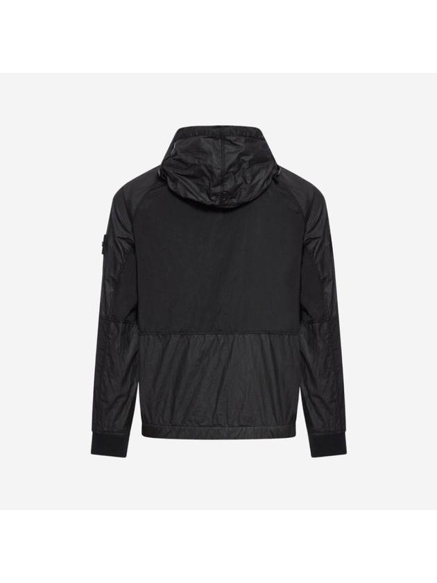 Nylon Metal Watro-TC Hooded Jacket Black - STONE ISLAND - BALAAN 3