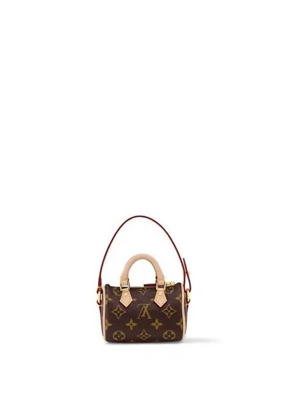 Monogram Speedy Bag Charm Brown - LOUIS VUITTON - BALAAN 4