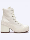 Chuck 70 De Luxe Heel High Top Sneakers Egret - CONVERSE - BALAAN 2