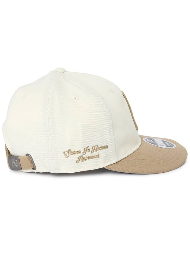 Initial Retro Crown 9 Fifty Snapback Cream Mushroom - REPRESENT - BALAAN 5