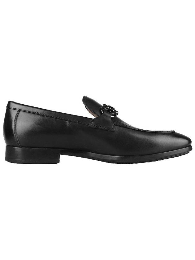 Men's Gancini Loafers Black - SALVATORE FERRAGAMO - BALAAN 5