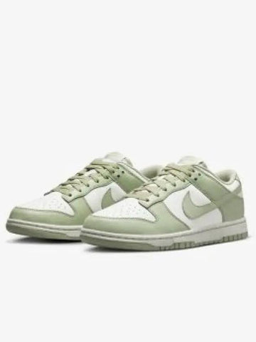 Dunk Low Top Sneaker Olive Aura - NIKE - BALAAN 1